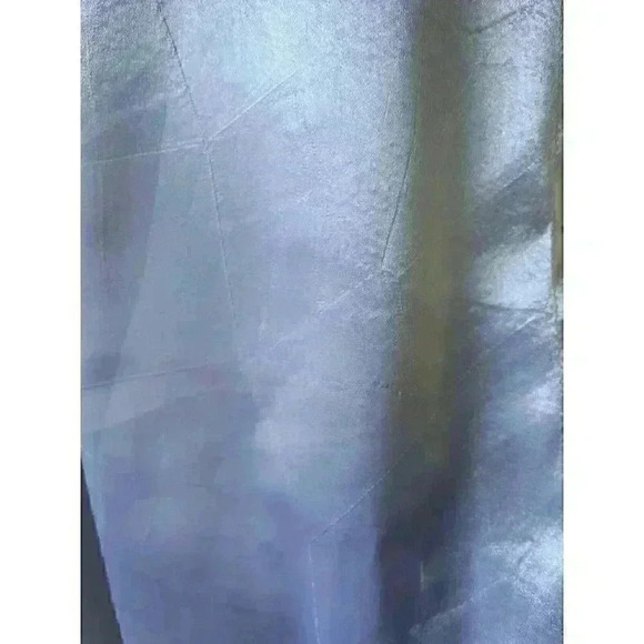 Vintage Cris Devi Crew Neck Cutout White Button Blouse Women Size 44 Xl - Picture 9 of 11